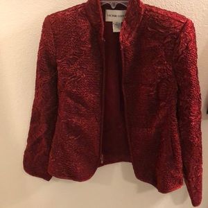 Red jacket